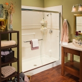 Bath Wall Surround Smooth Almond